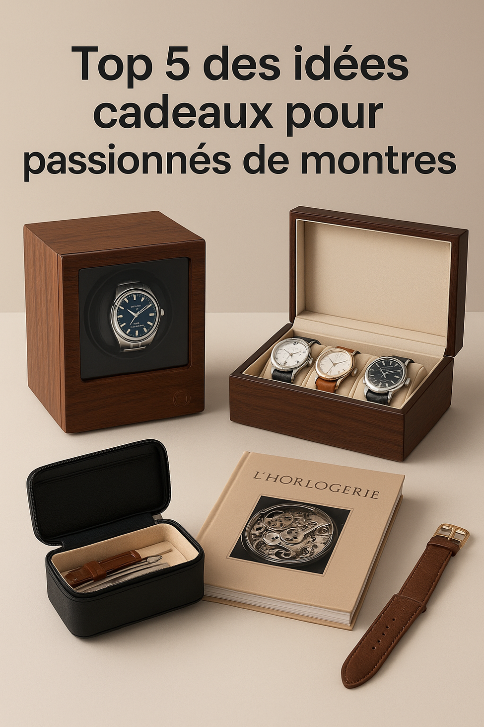 Top 5 des idées cadeaux pour passionnés de montres