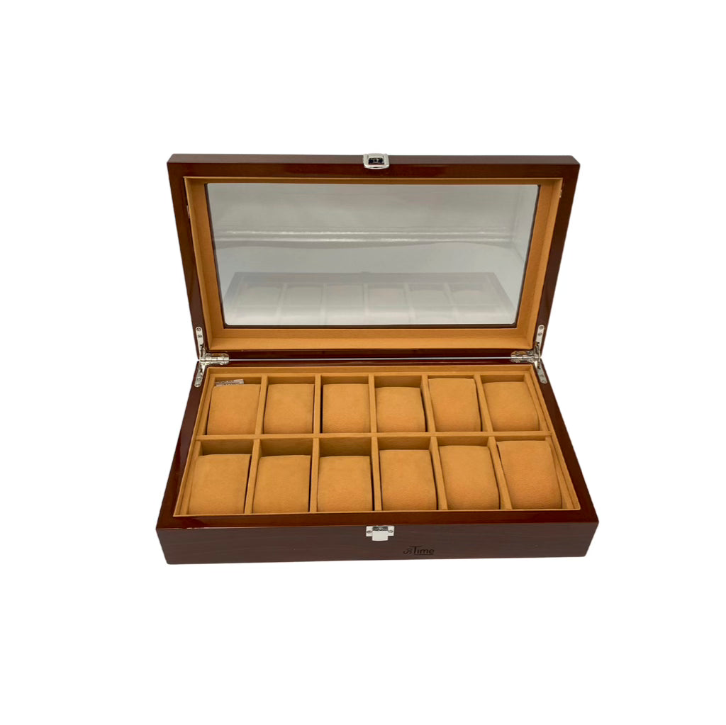 SO TIME | Boite à montres en bois vintage pour grande collection