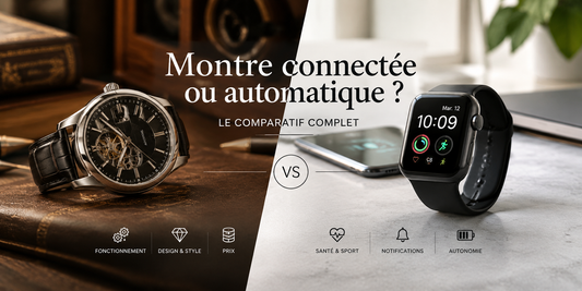 Montre connectée vs montre automatique : quelles différences fondamentales ?
